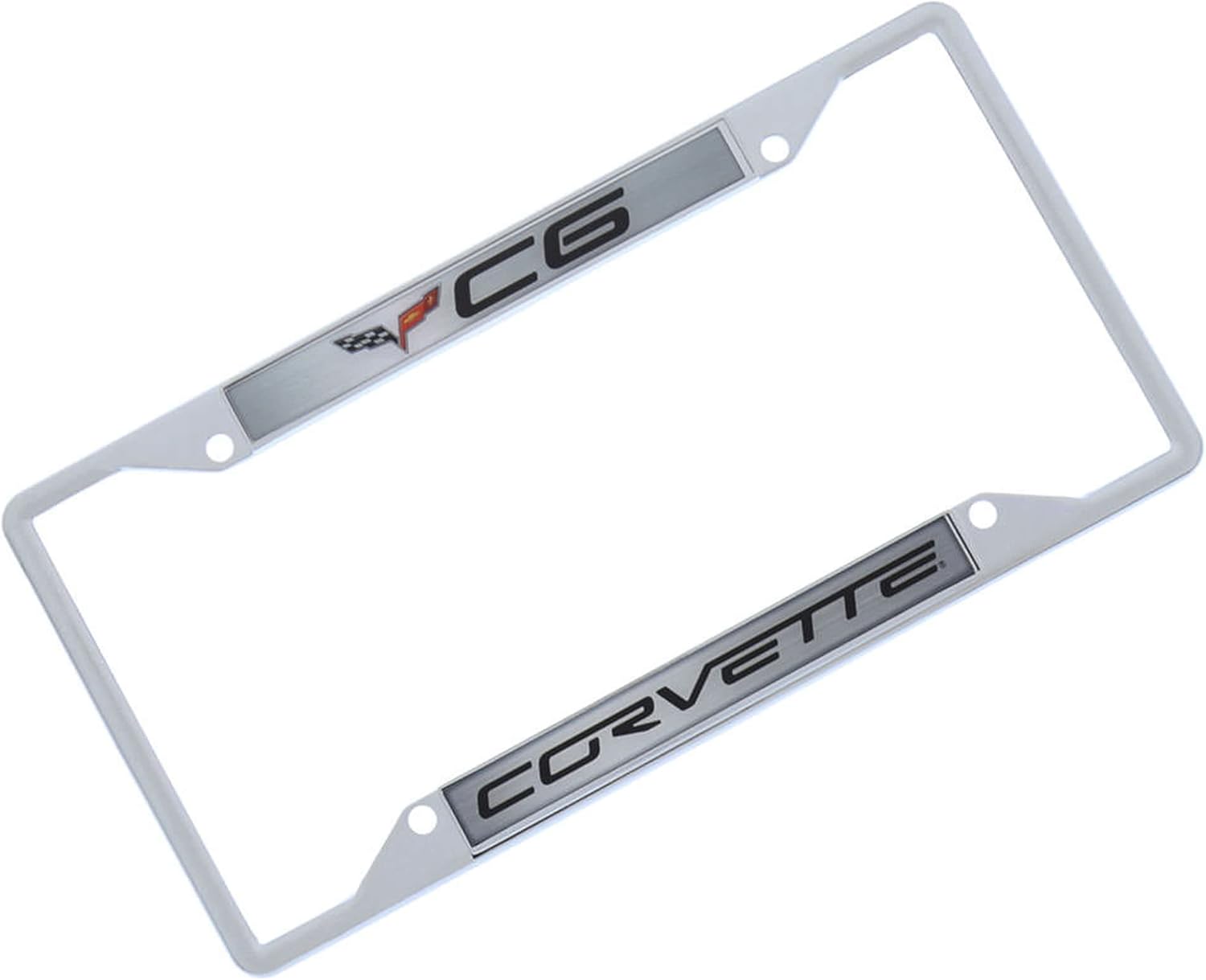 Chevrolet Corvette C6 Chrome License Plate Frame