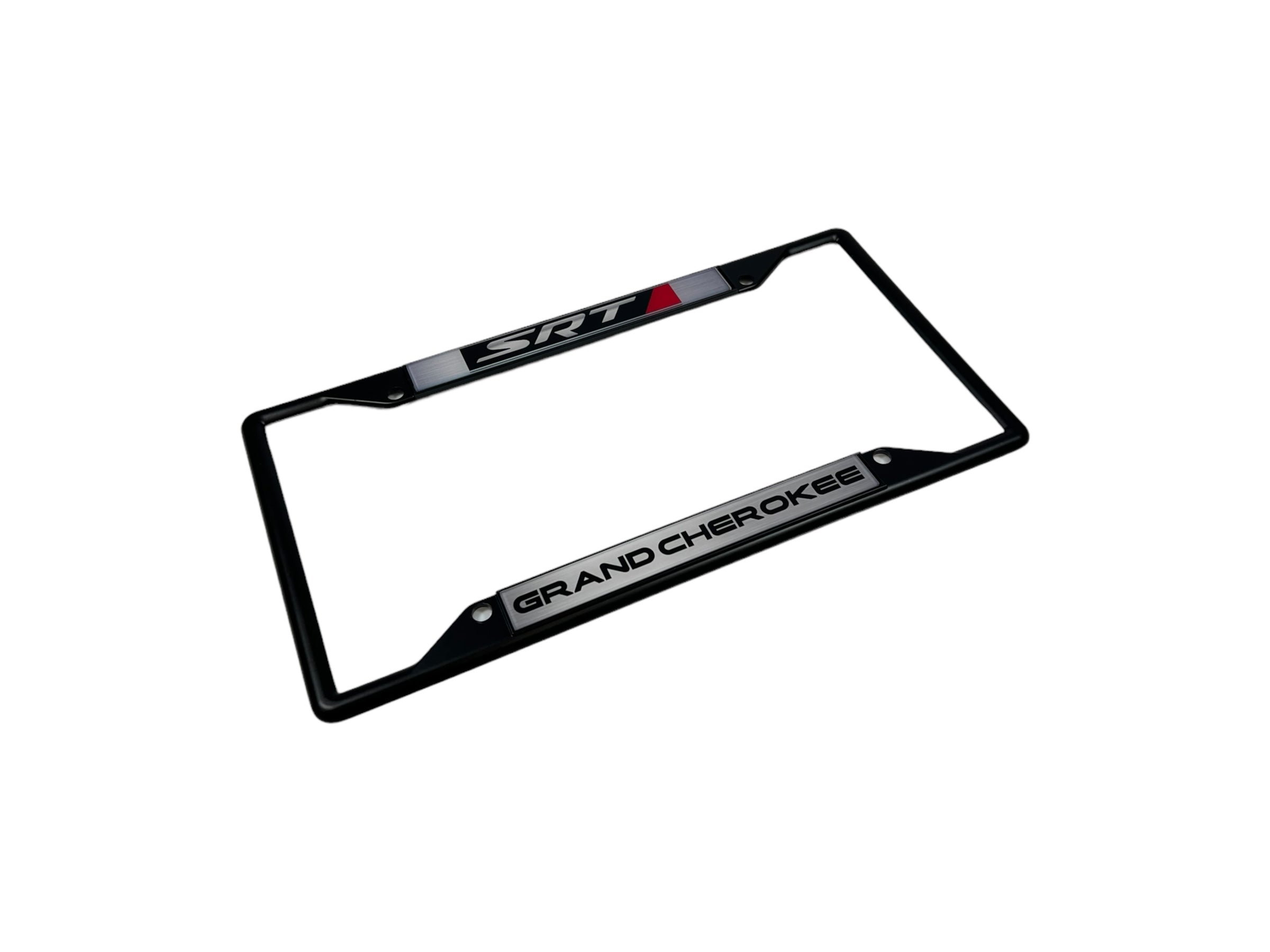 Jeep Grand Cherokee SRT Black License Plate Frame