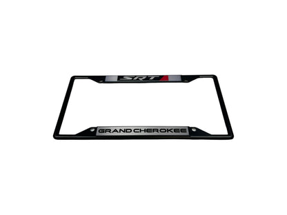 Jeep Grand Cherokee SRT Black License Plate Frame