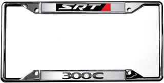 Chrysler SRT 300C Chrome License Plate Frame