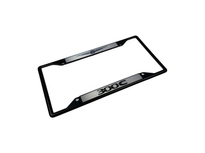 Chrysler 300 C Black License Plate Frame