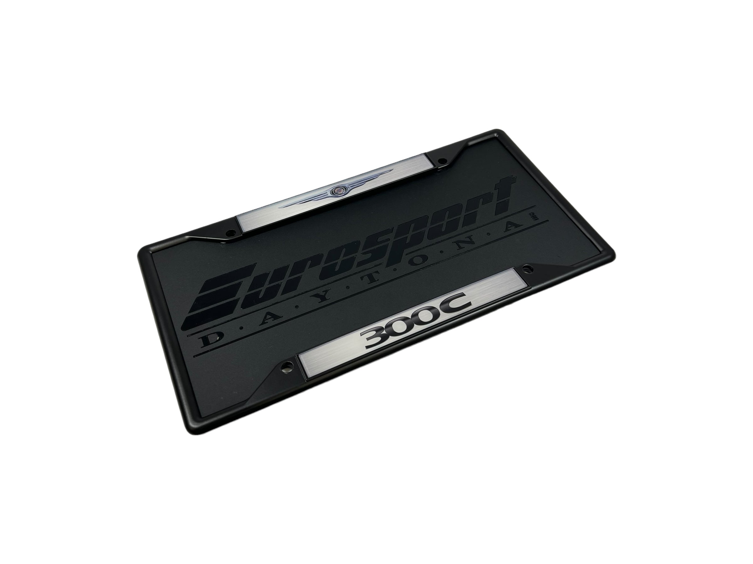 Chrysler 300 C Black License Plate Frame