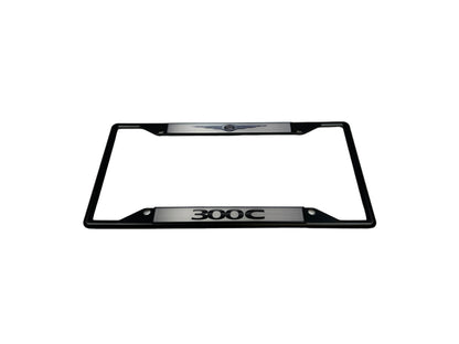 Chrysler 300 C Black License Plate Frame