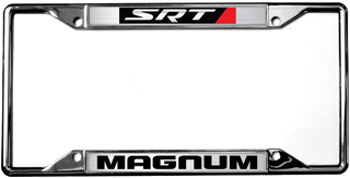 Dodge Magnum SRT Chrome License Plate Frame