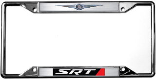 Chrysler SRT Chrome License Plate Frame