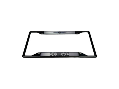 Chrysler HEMI Black License Plate Frame