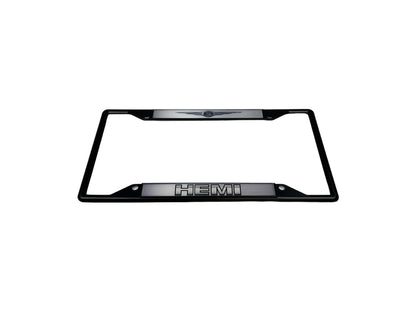 Chrysler HEMI Black License Plate Frame