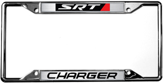 Dodge Charger SRT Chrome License Plate Frame