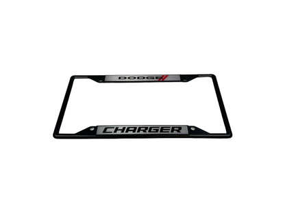 2009 Dodge Charger Black License Plate Frame