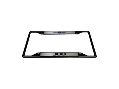 Chrysler 300 Black License Plate Frame