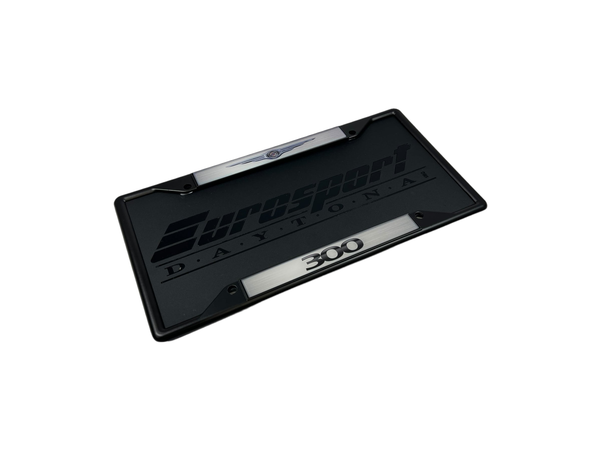 Chrysler 300 Black License Plate Frame