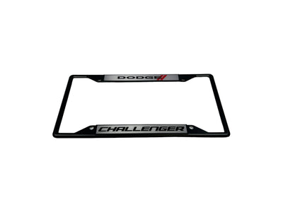 2009 Dodge Challenger Black License Plate Frame