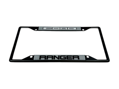 Ford Ranger Black License Plate Frame