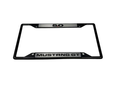 Ford 5.0 Mustang GT Black License Plate Frame