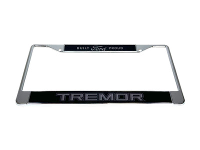 Ford Tremor Blacked Out Chrome License Plate Frame
