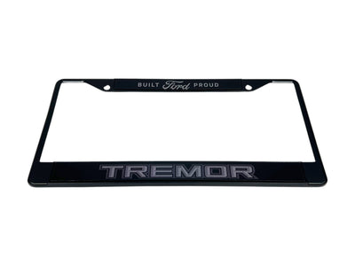 Ford Tremor Blacked Out Black License Plate Frame