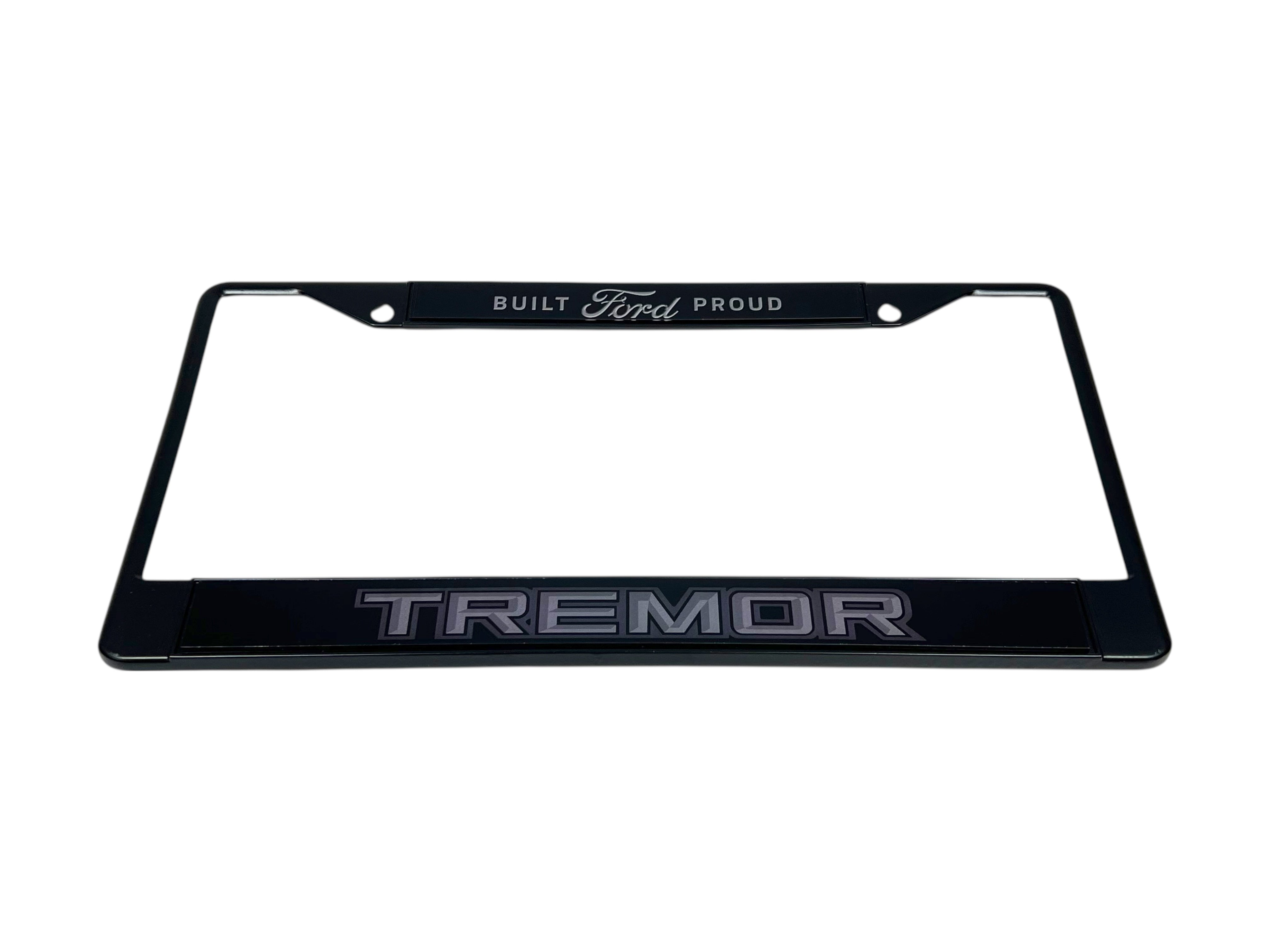 Ford Tremor Blacked Out Black License Plate Frame