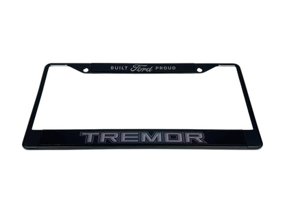 Ford Tremor Blacked Out Black License Plate Frame