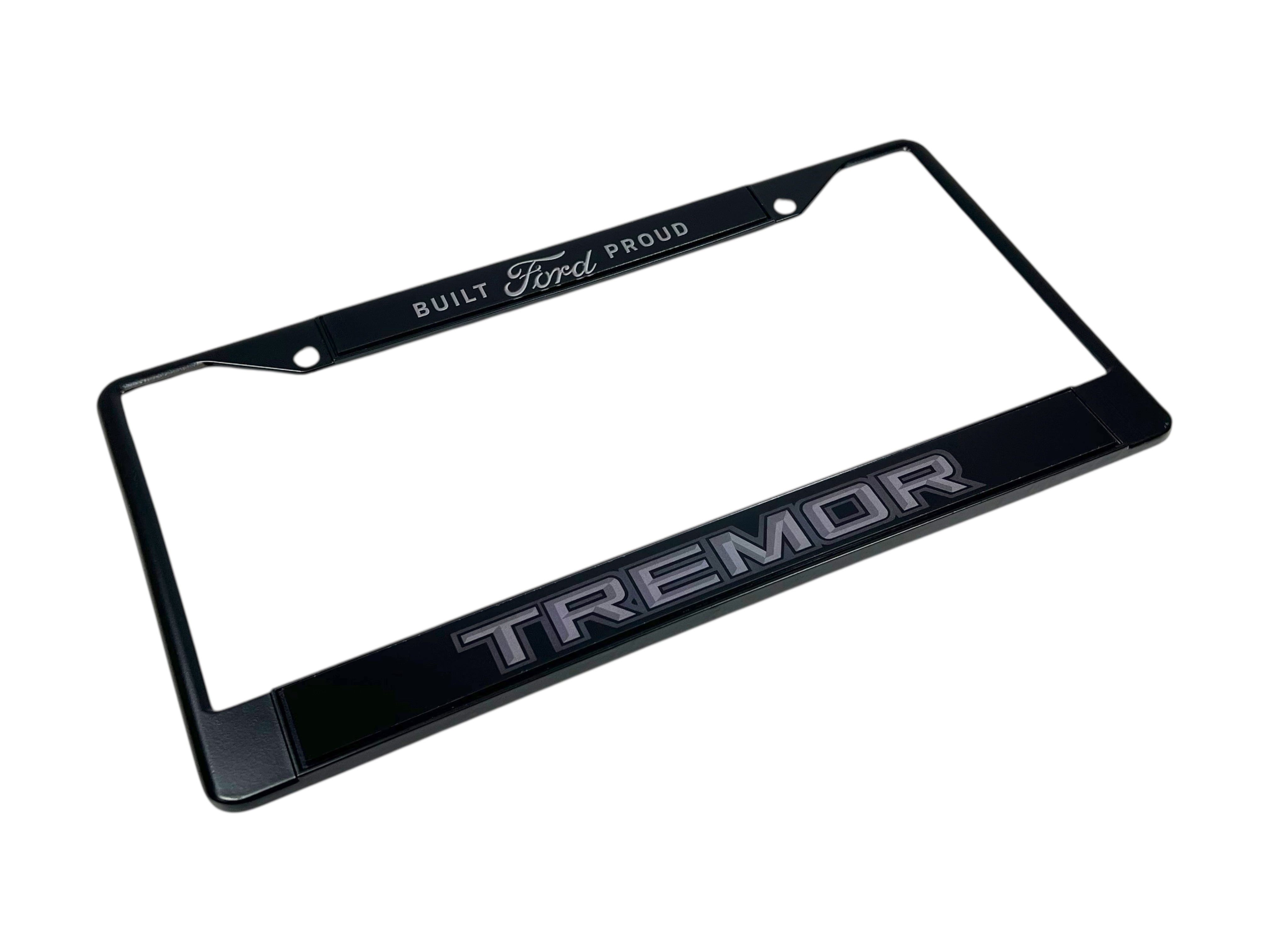 Ford Tremor Blacked Out Black License Plate Frame