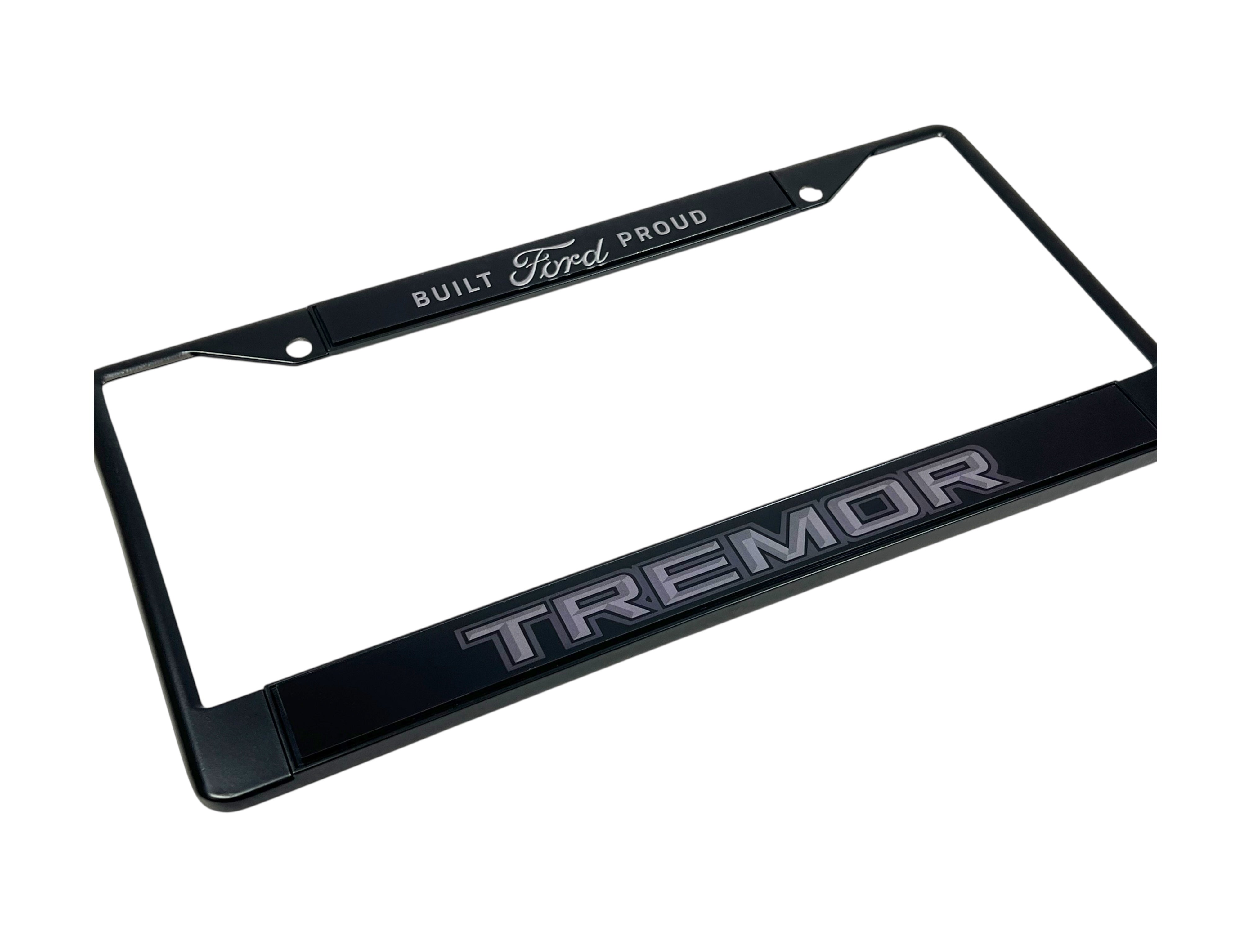 Ford Tremor Blacked Out Black License Plate Frame