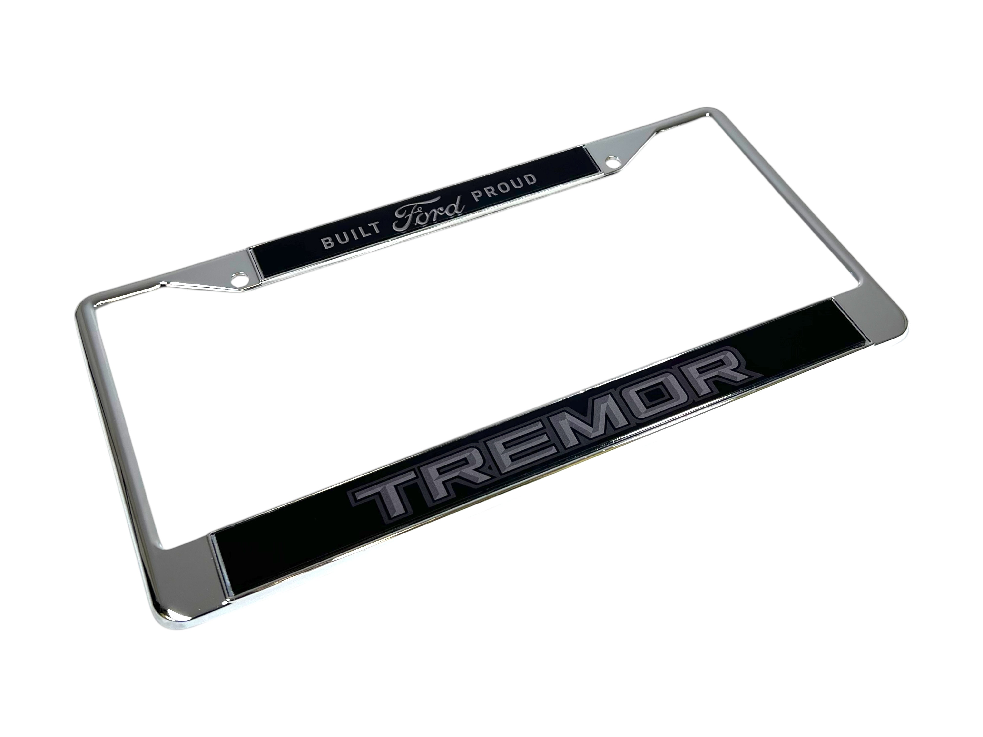Ford Tremor Blacked Out Chrome License Plate Frame