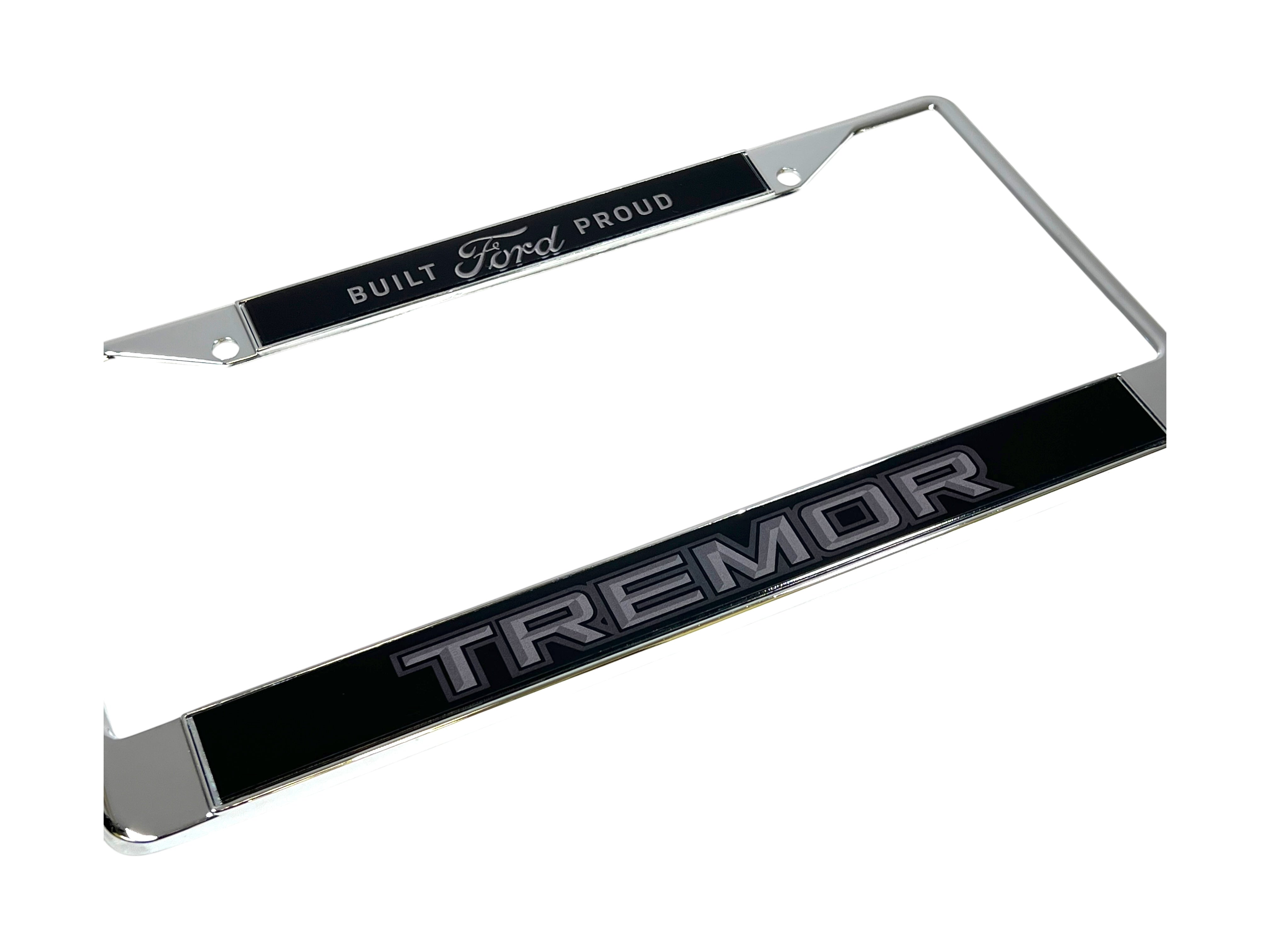 Ford Tremor Blacked Out Chrome License Plate Frame