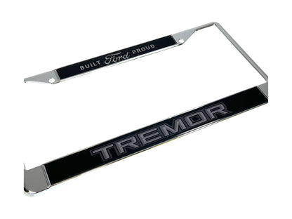 Ford Tremor Blacked Out Chrome License Plate Frame
