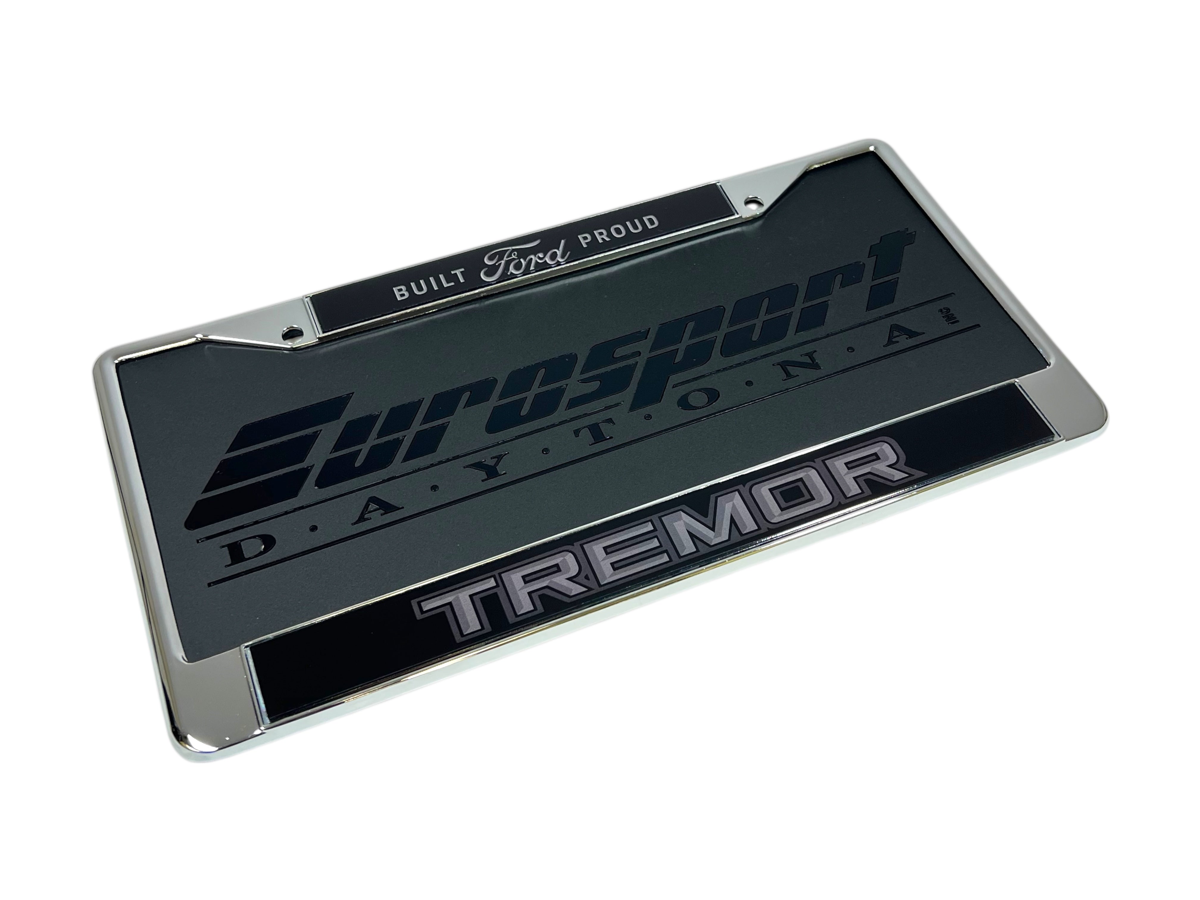 Ford Tremor Blacked Out Chrome License Plate Frame
