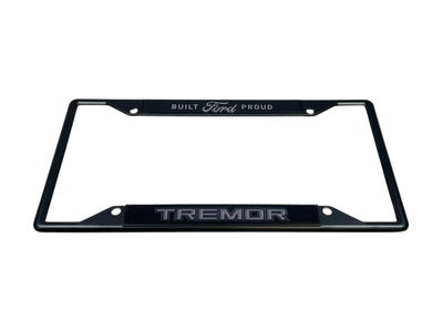 Ford Tremor Blacked Out Black License Plate Frame