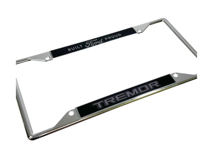 Ford Tremor Blacked Out Chrome License Plate Frame