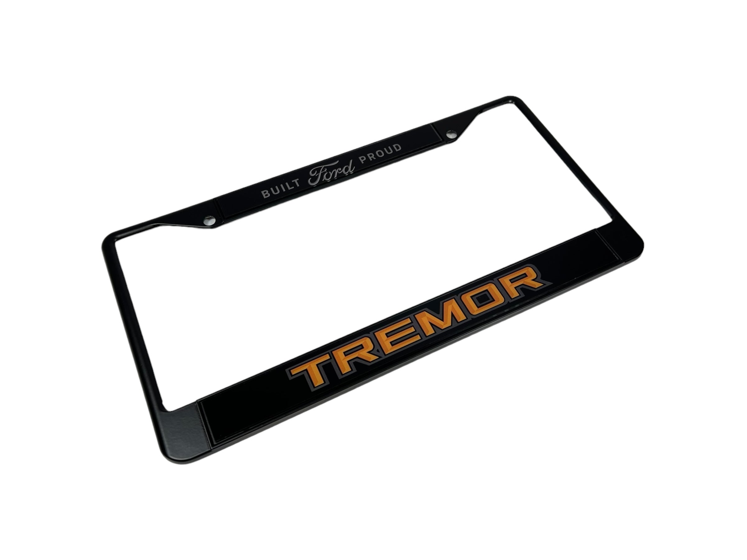 Ford Tremor Black license Plate Frame