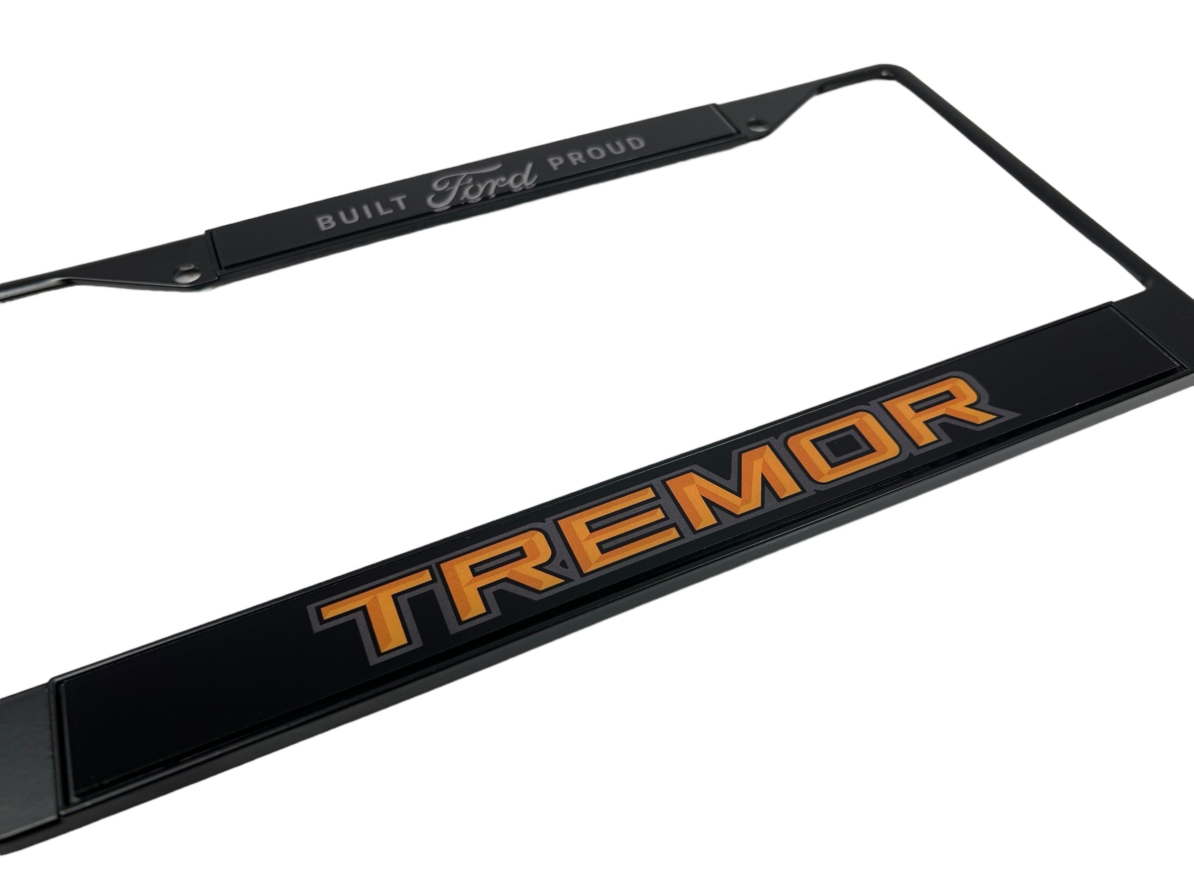 Ford Tremor Black license Plate Frame