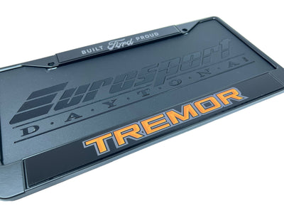 Ford Tremor Black License Plate Frame