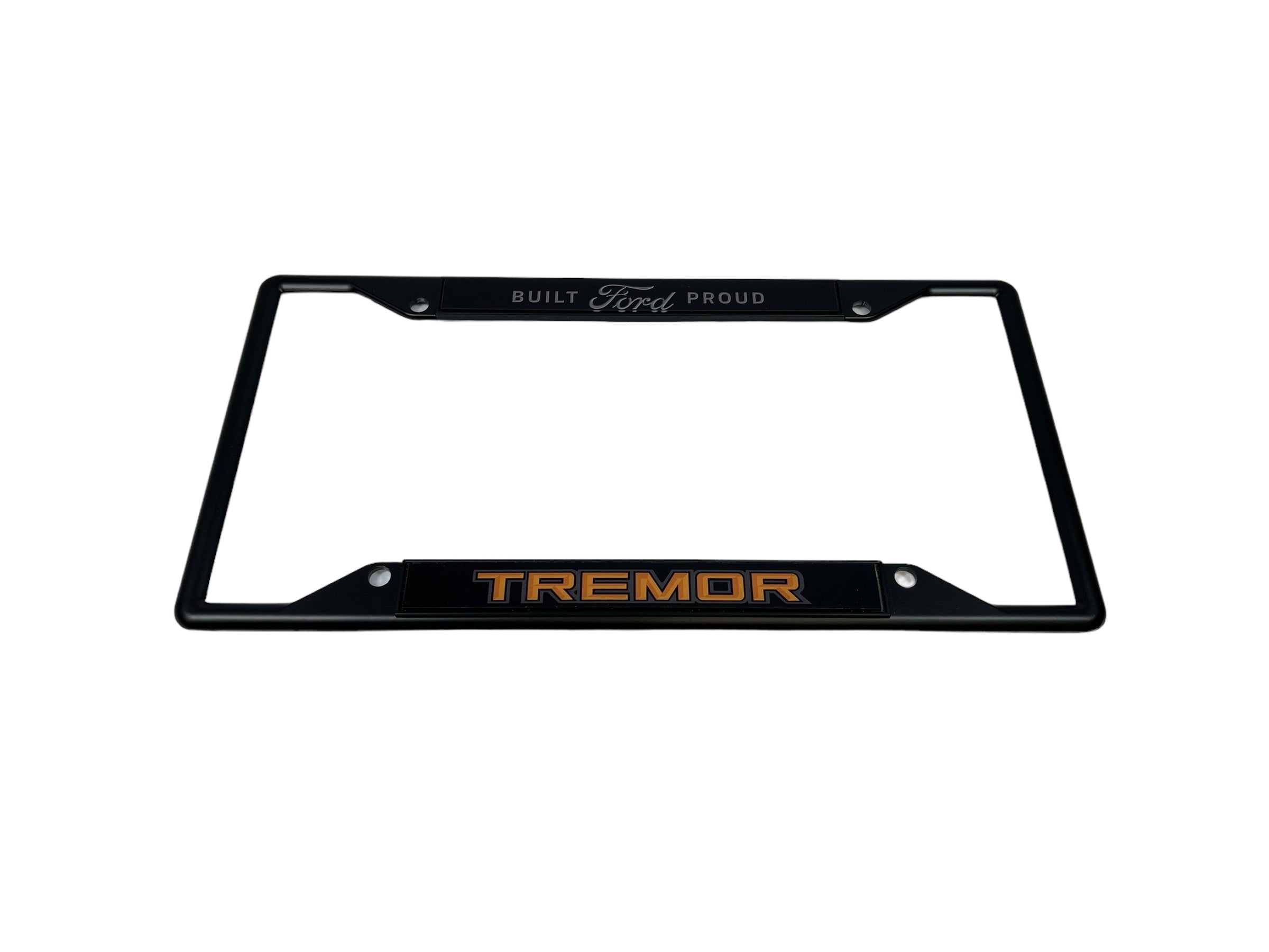 Ford Tremor Black License Plate Frame