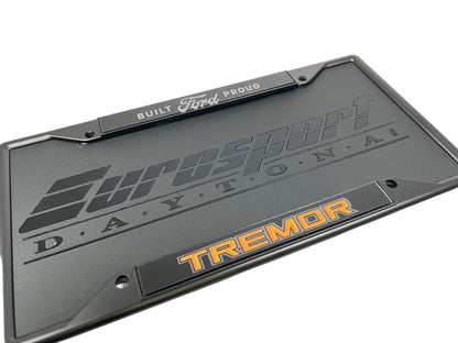 Ford Tremor Black License Plate Frame