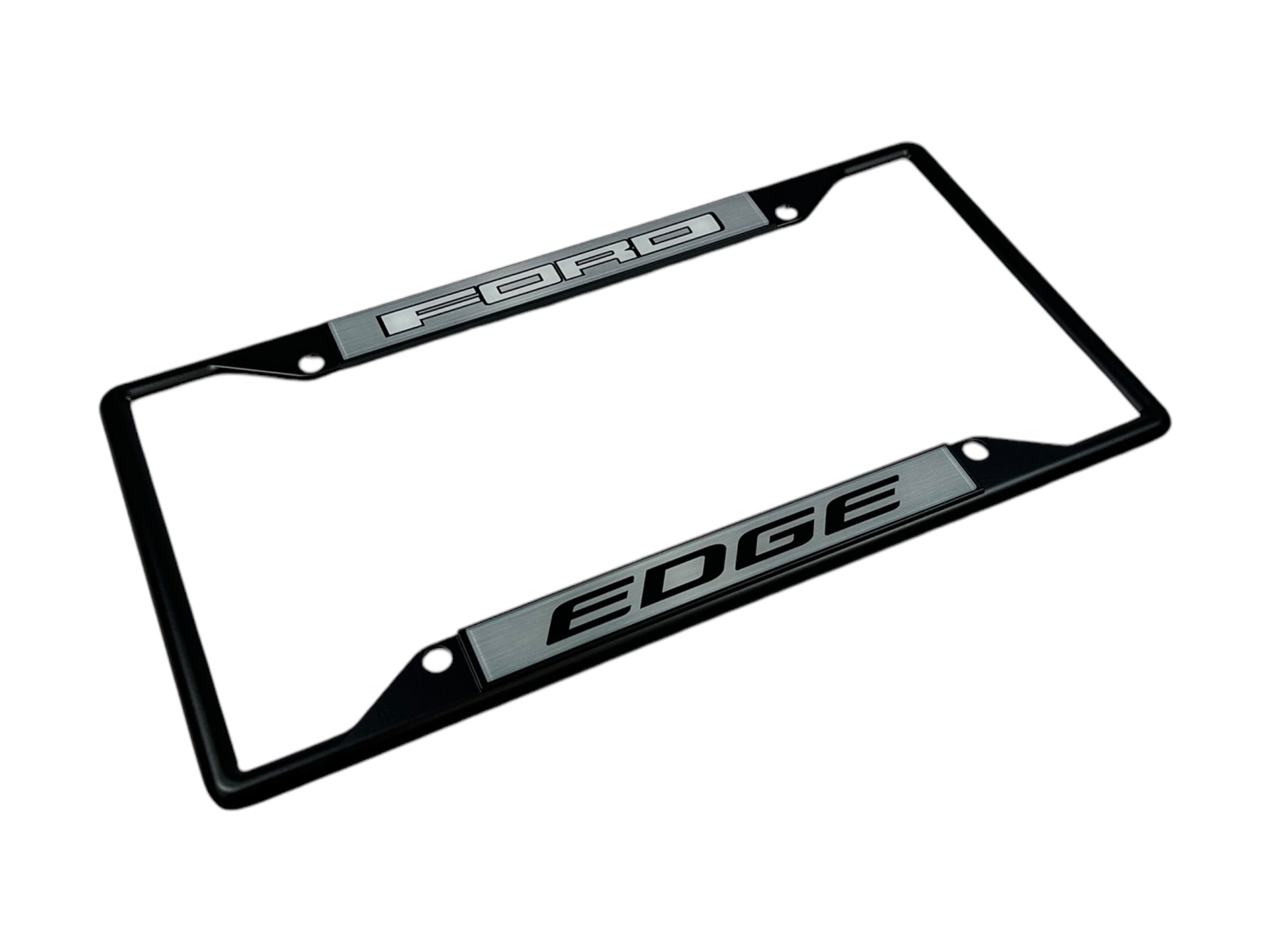 Ford Edge Black License Plate Frame