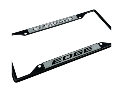 Ford Edge Black License Plate Frame