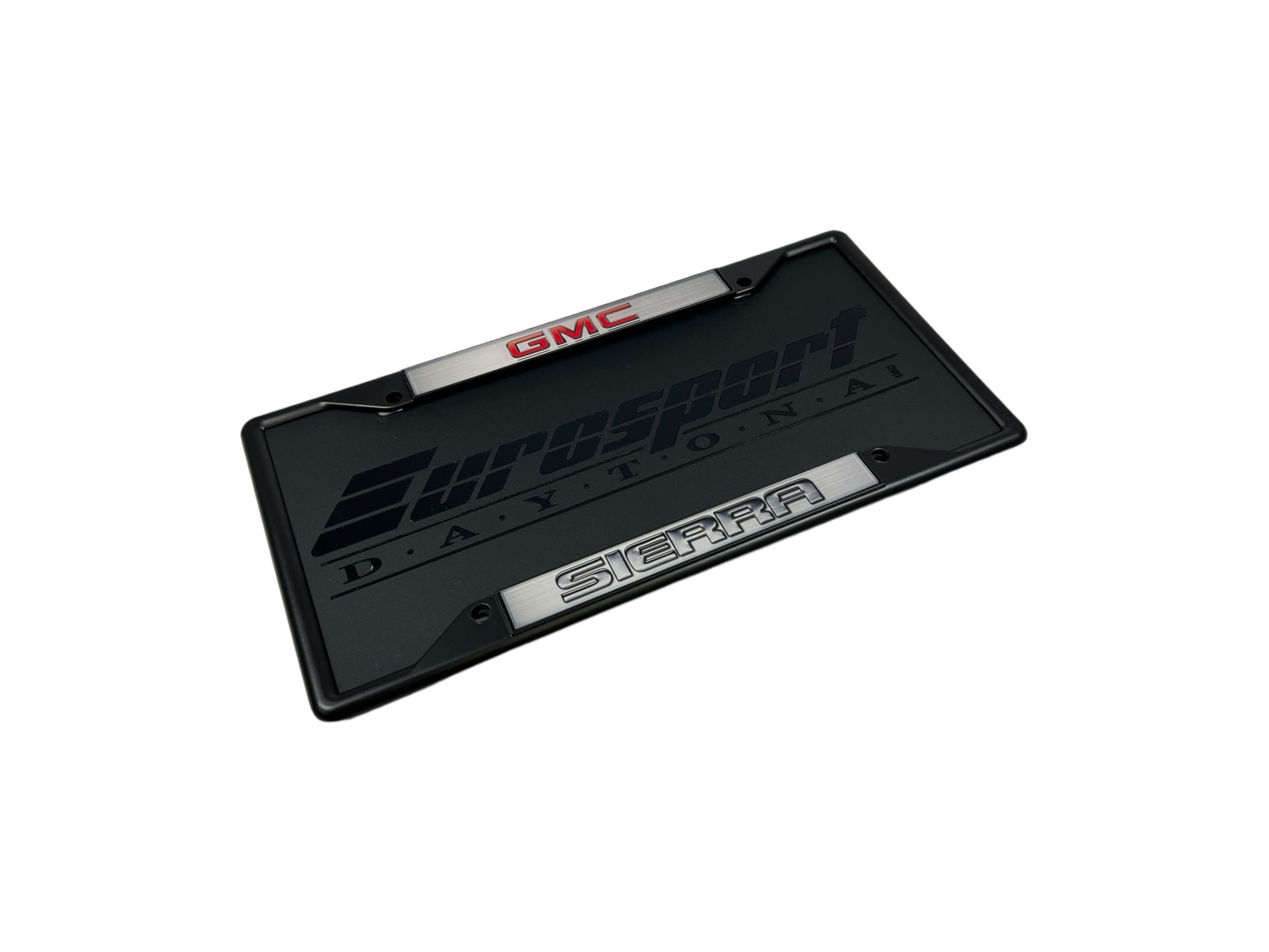 GMC Sierra Black License Plate Frame