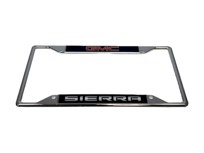 GMC Sierra Chrome License Plate Frame