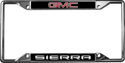 GMC Sierra Chrome License Plate Frame