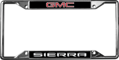 GMC Sierra Chrome License Plate Frame