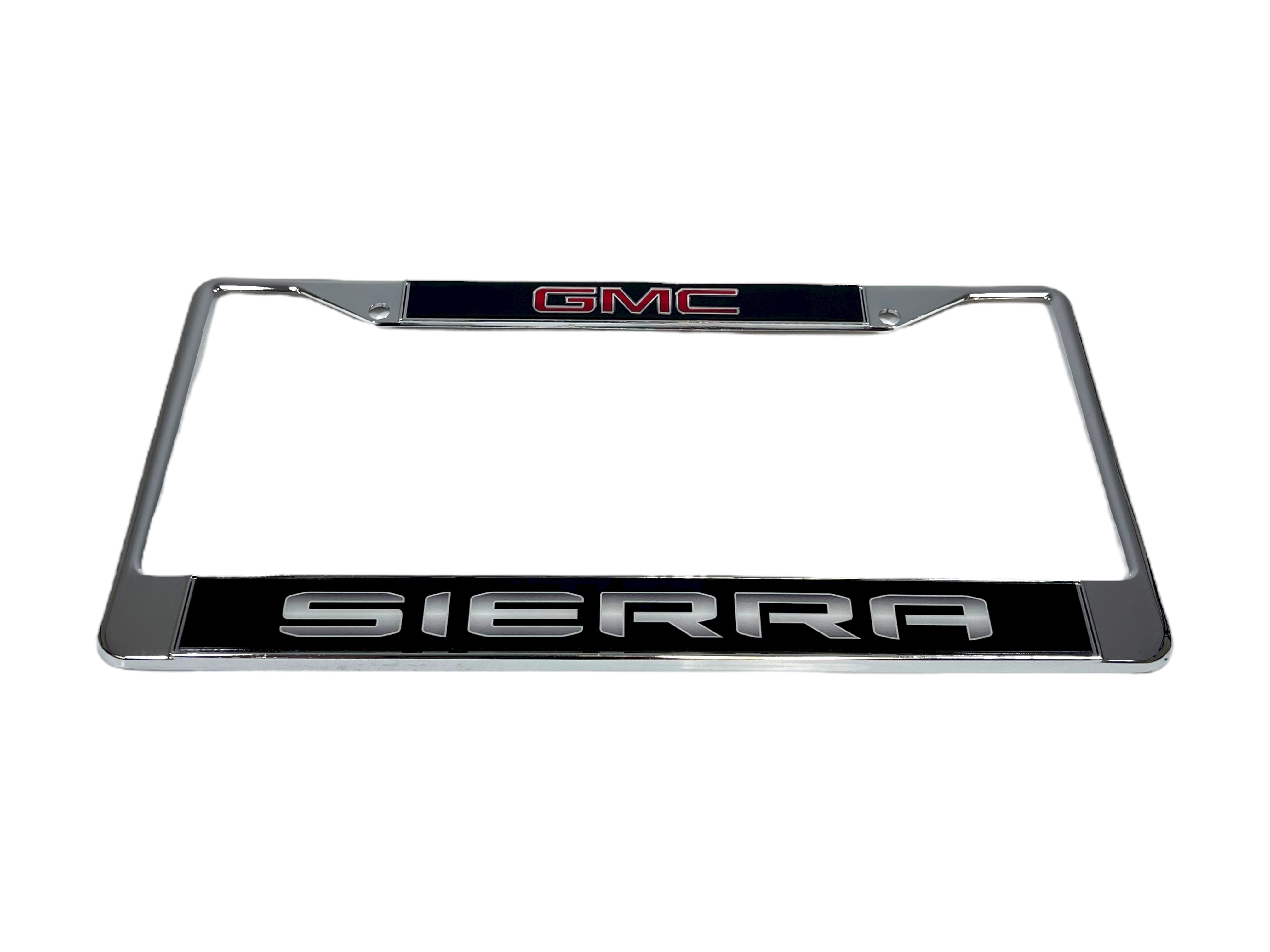 GMC Sierra Chrome License Plate Frame
