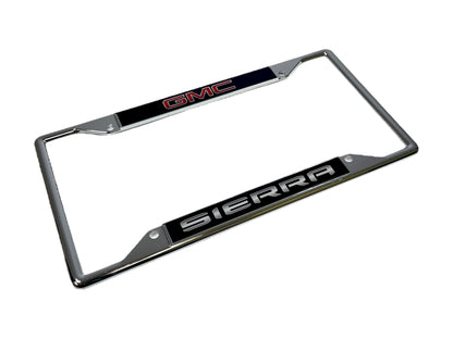 GMC Sierra Chrome License Plate Frame