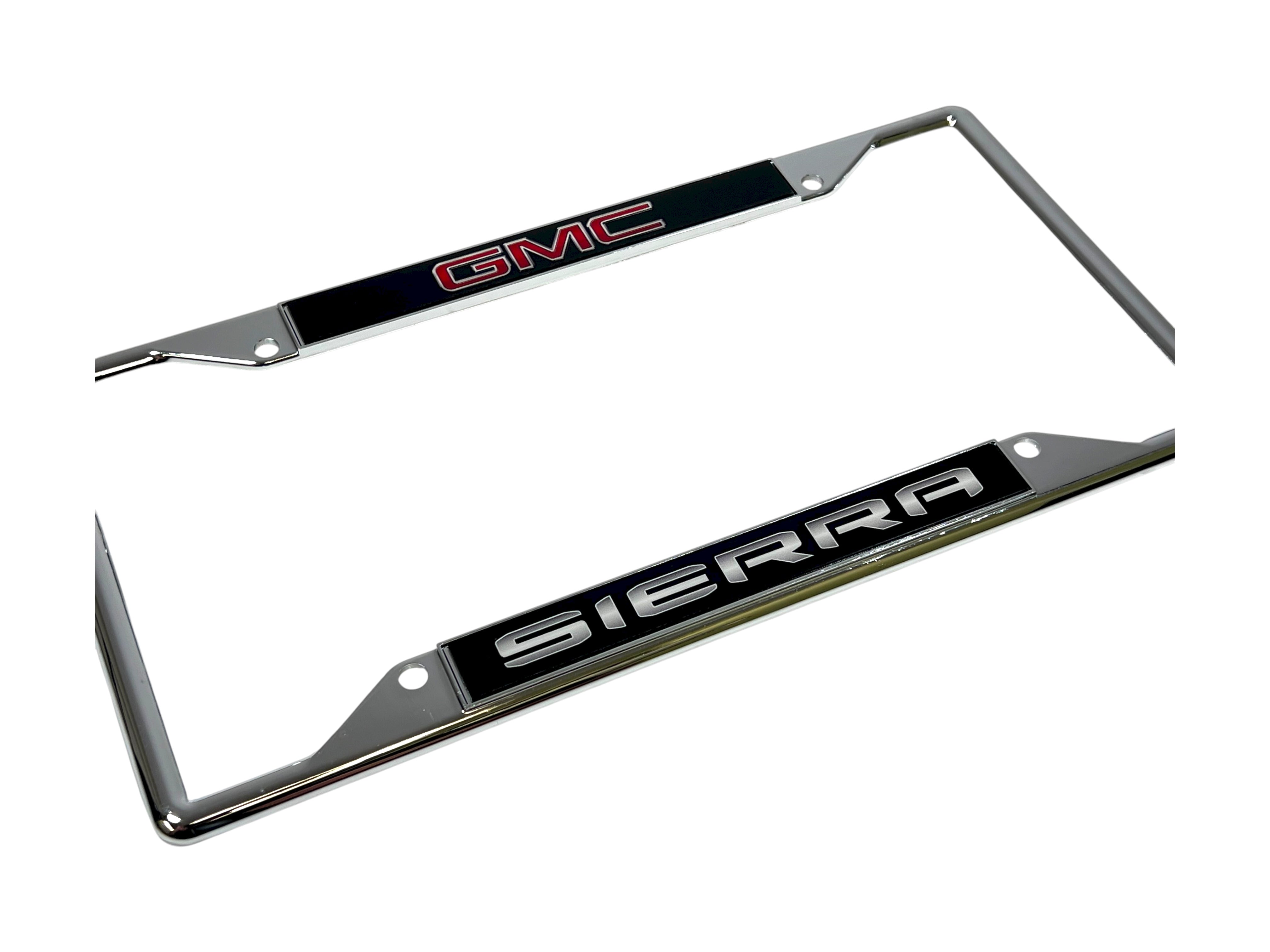 GMC Sierra Chrome License Plate Frame