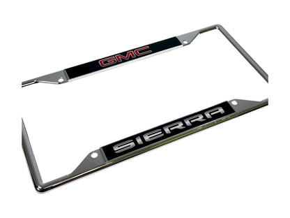 GMC Sierra Chrome License Plate Frame