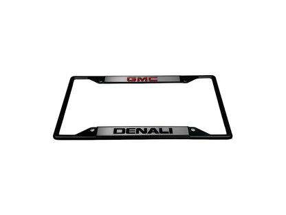 GMC Denali Black License Plate Frame