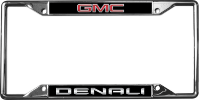 GMC Denali Chrome License Plate Frame