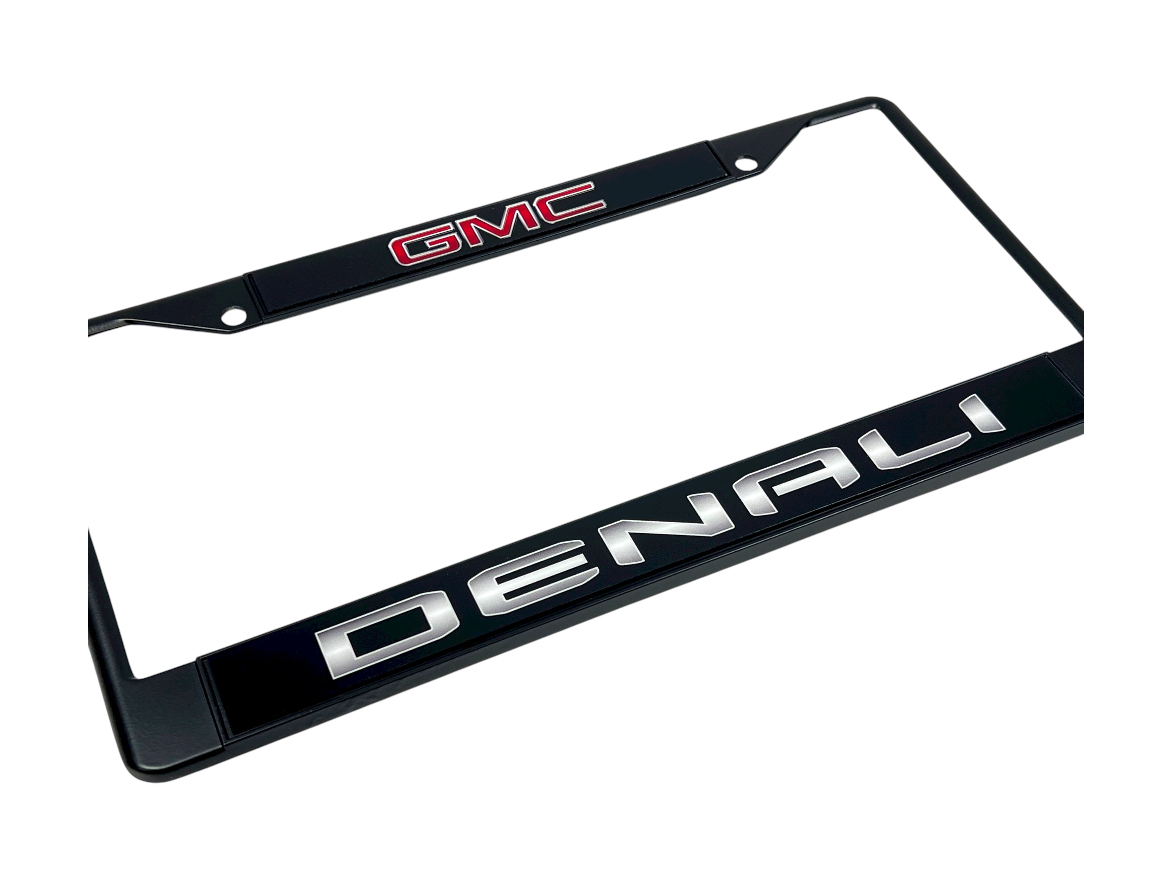 GMC Denali Black License Plate Frame