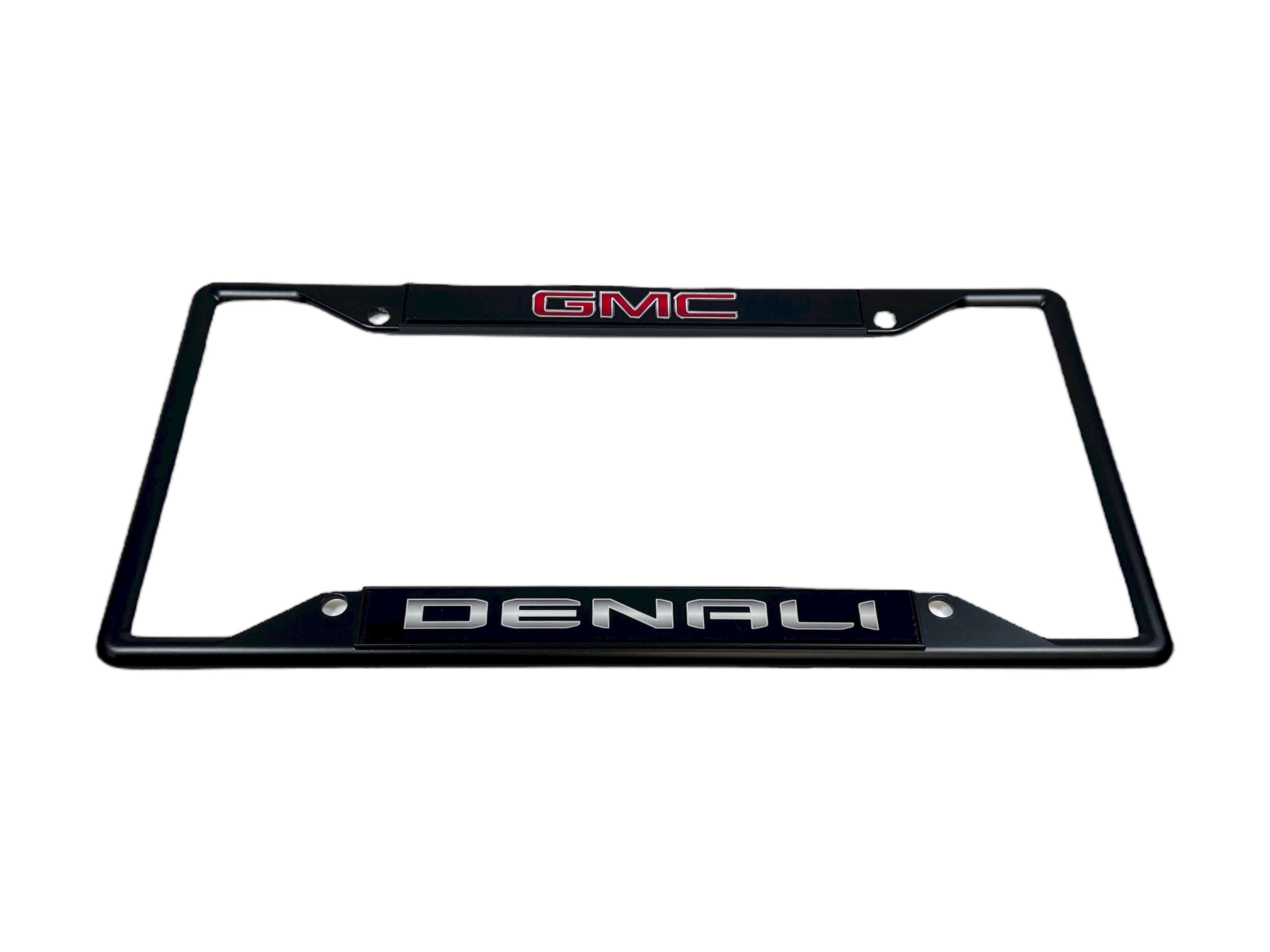 GMC Denali Black License Plate Frame