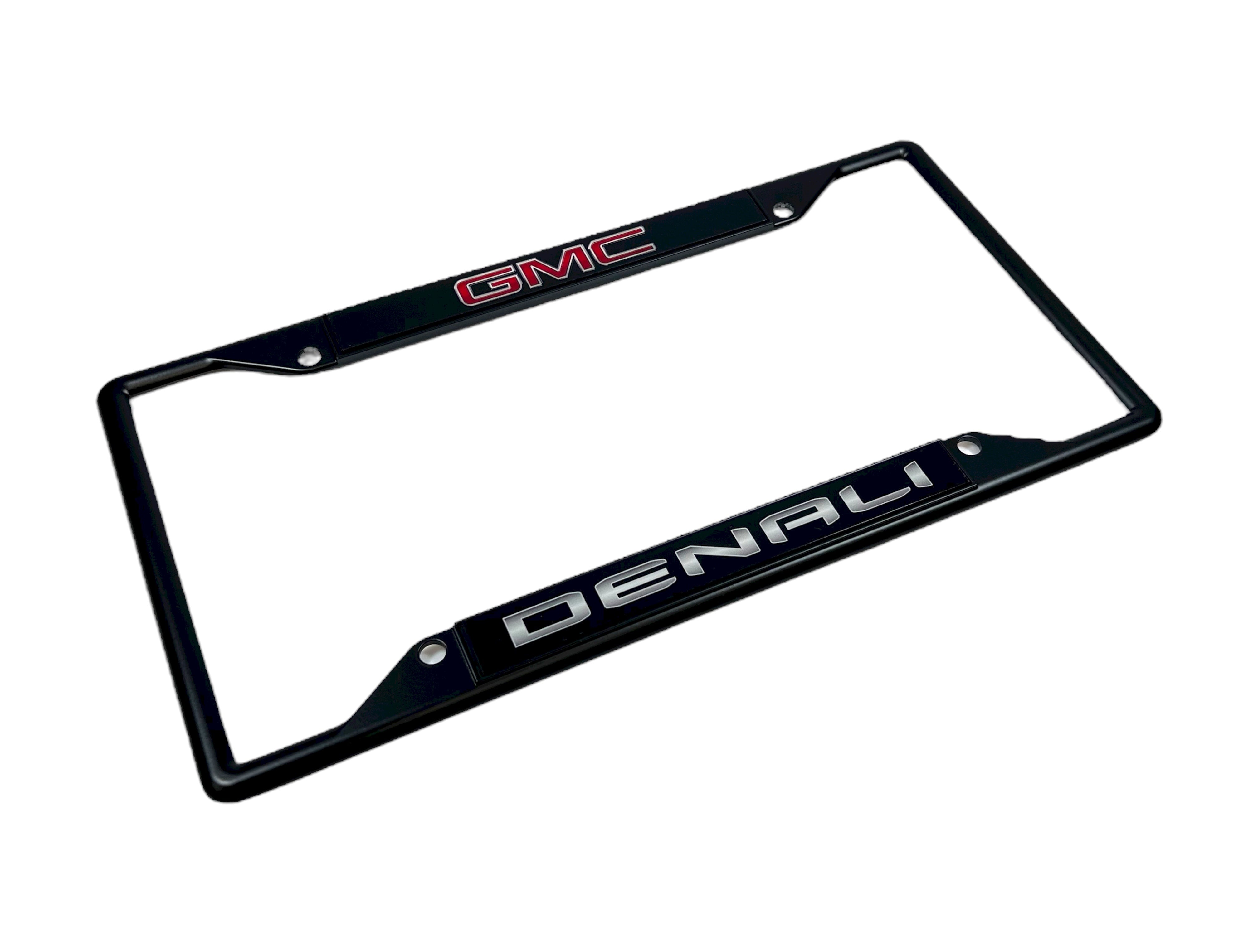 GMC Denali Black License Plate Frame